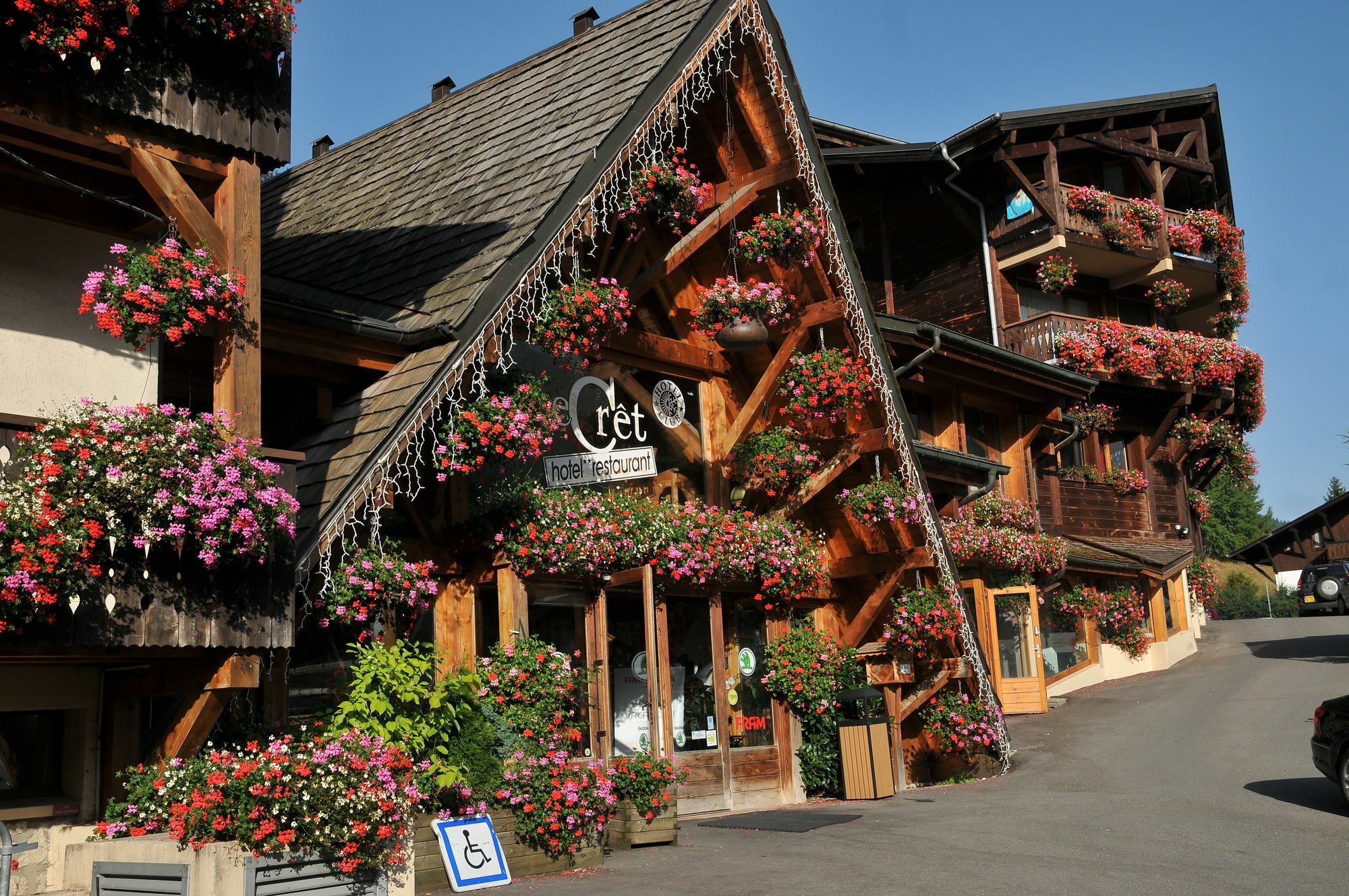 Hotel Club Le Crêt Morzine Exterior foto